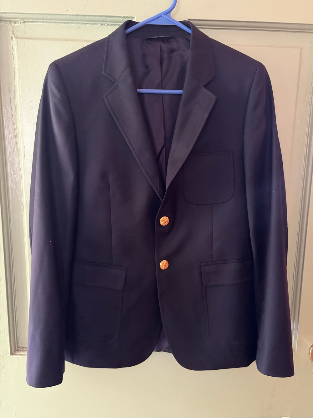 Brooks Brothers Loro Piana Boy’s Blazer (Size 10) navy